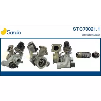 Turbocompresseur, suralimentation SANDO