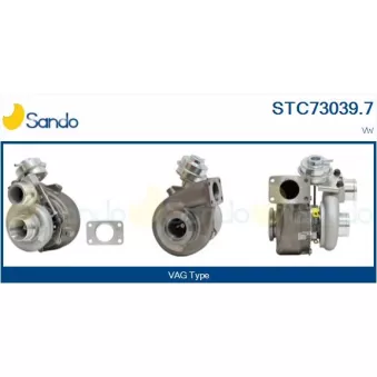 Turbocompresseur, suralimentation SANDO STC73039.7