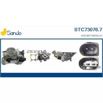 Turbocompresseur, suralimentation SANDO STC73076.7