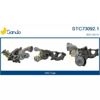 Turbocompresseur, suralimentation SANDO STC73092.1