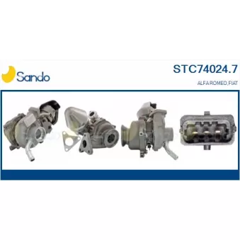 Turbocompresseur, suralimentation SANDO STC74024.7