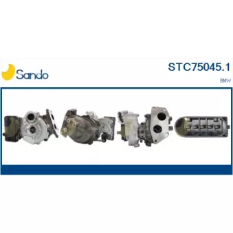 Turbocompresseur, suralimentation SANDO STC75045.1