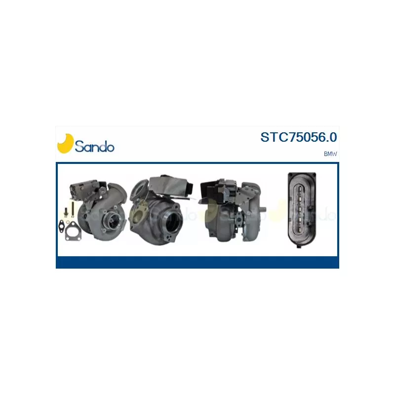 Turbocompresseur, suralimentation SANDO STC75056.0