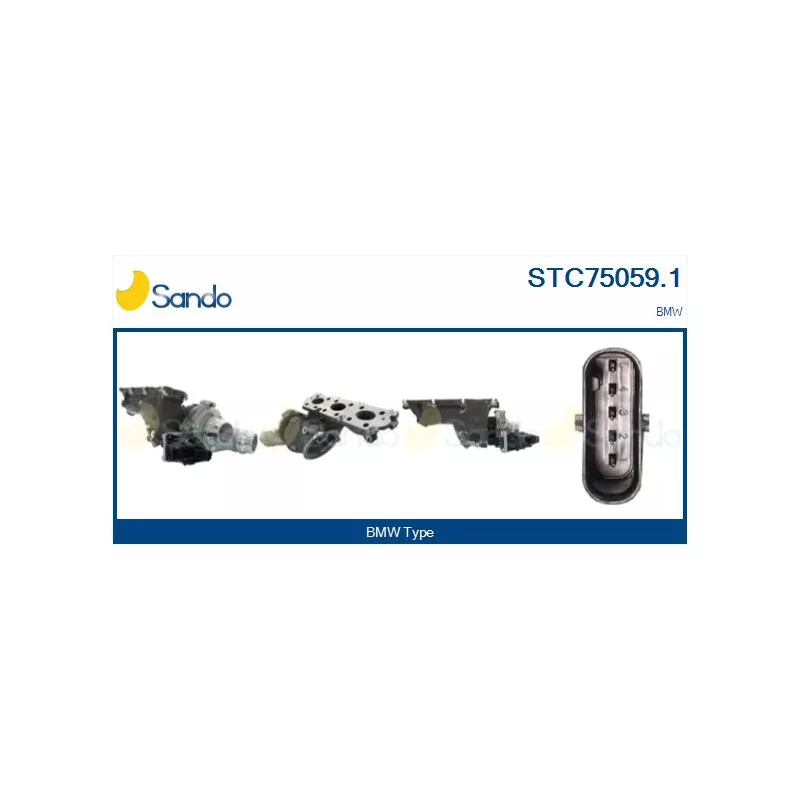 Turbocompresseur, suralimentation SANDO STC75059.1