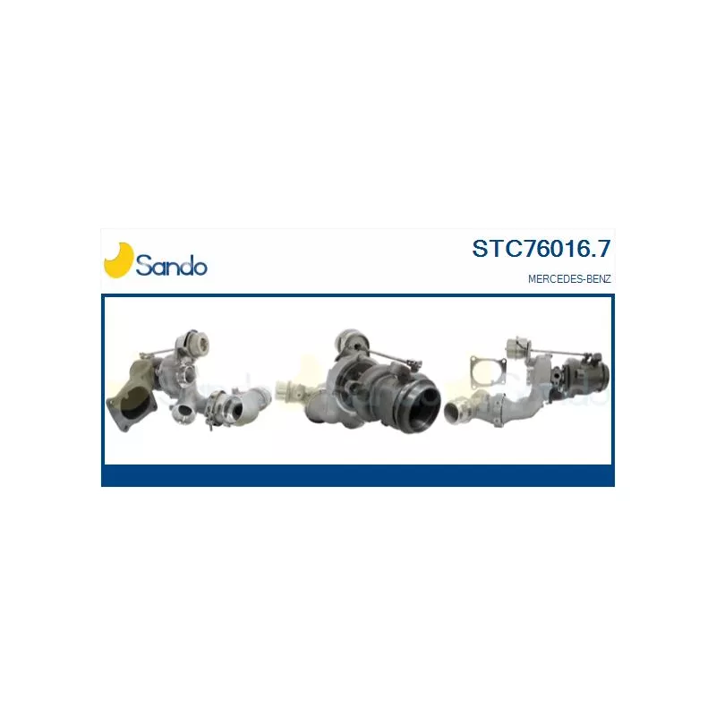 Turbocompresseur, suralimentation SANDO STC76016.7