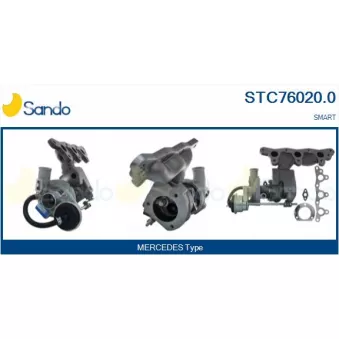 Turbocompresseur, suralimentation SANDO