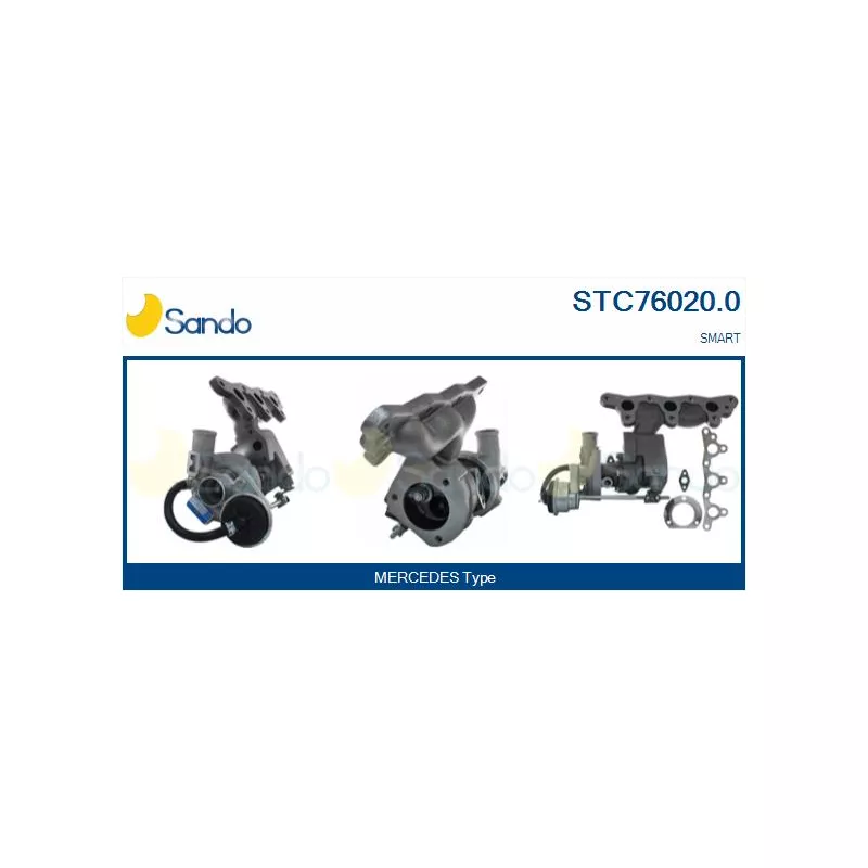 Turbocompresseur, suralimentation SANDO STC76020.0