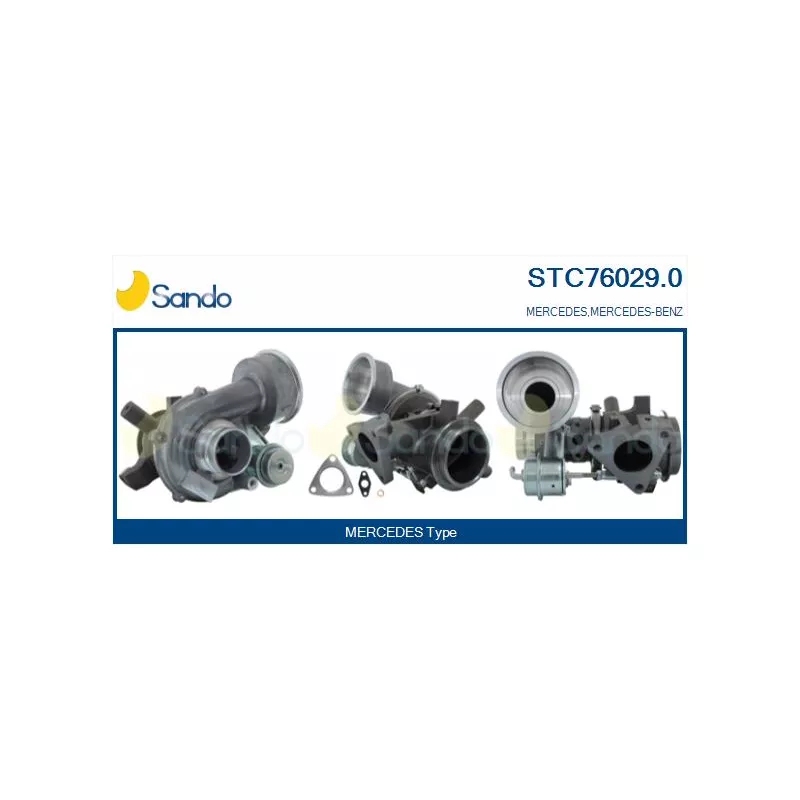 Turbocompresseur, suralimentation SANDO STC76029.0