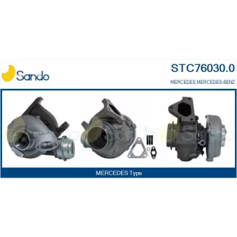 Turbocompresseur, suralimentation SANDO STC76030.0