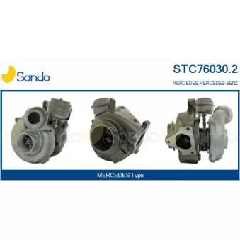 Turbocompresseur, suralimentation SANDO STC76030.2