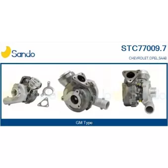 Turbocompresseur, suralimentation SANDO STC77009.7