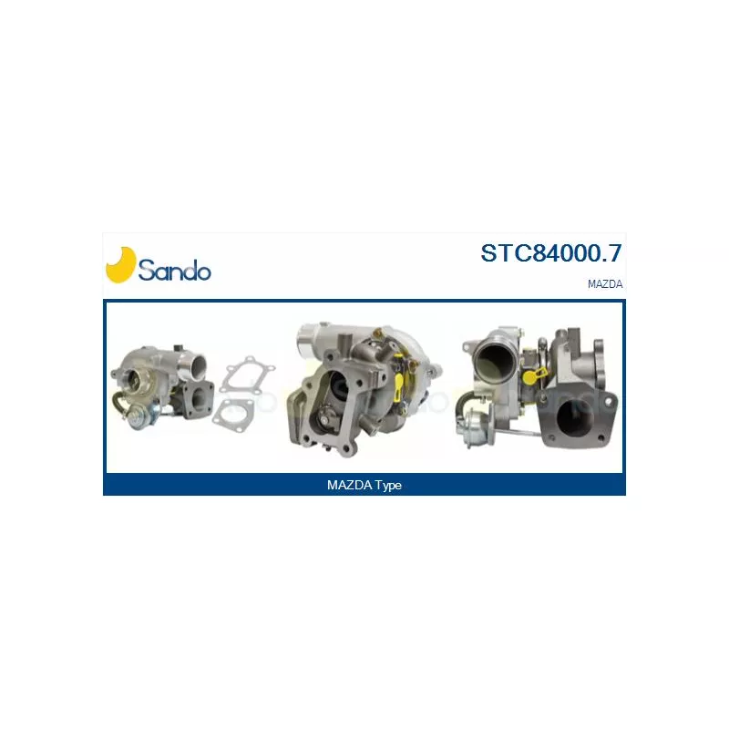 Turbocompresseur, suralimentation SANDO STC84000.7