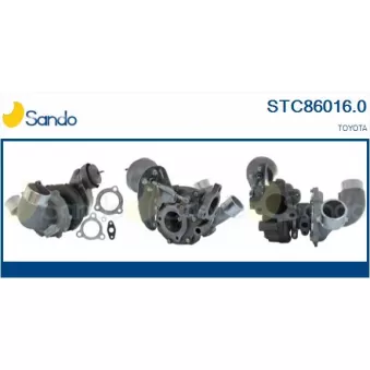 Turbocompresseur, suralimentation SANDO STC86016.0