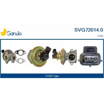 Vanne EGR SANDO SVG72014.0