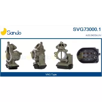 Vanne EGR SANDO SVG73000.1