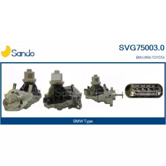 Vanne EGR SANDO SVG75003.0