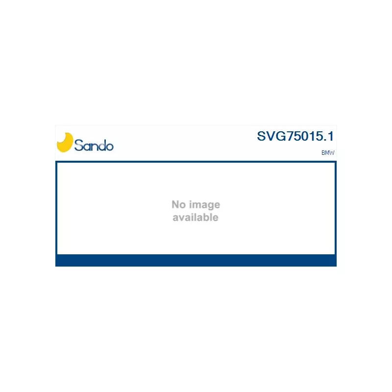 Vanne EGR SANDO SVG75015.1