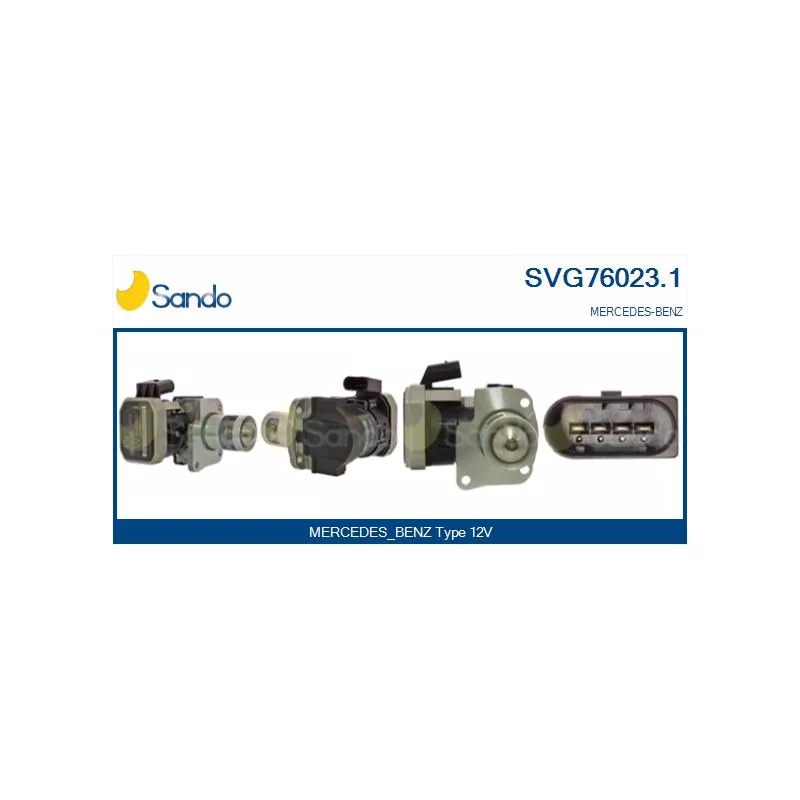Vanne EGR SANDO SVG76023.1
