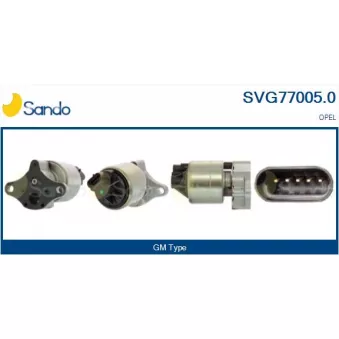 Vanne EGR SANDO SVG77005.0