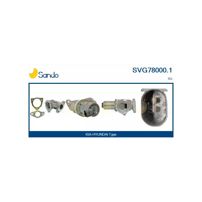 Vanne EGR SANDO SVG78000.1