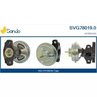 Vanne EGR SANDO SVG78019.0