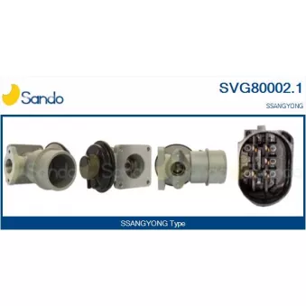 Vanne EGR SANDO SVG80002.1