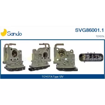 Vanne EGR SANDO SVG86001.1