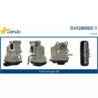 Vanne EGR SANDO SVG86002.1