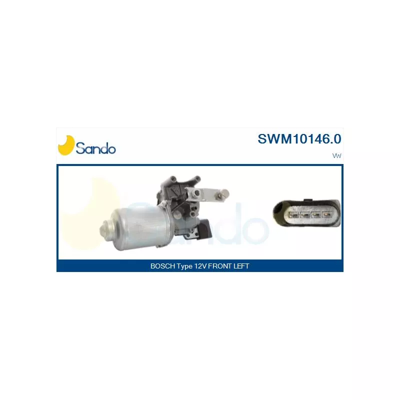 Moteur d'essuie-glace SANDO SWM10146.0