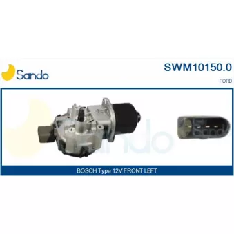 Moteur d'essuie-glace SANDO SWM10150.0