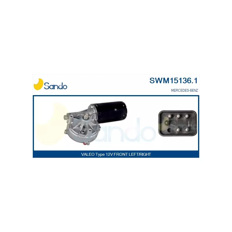 Moteur d'essuie-glace SANDO SWM15136.1