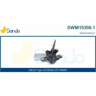 Moteur d'essuie-glace SANDO SWM15359.1