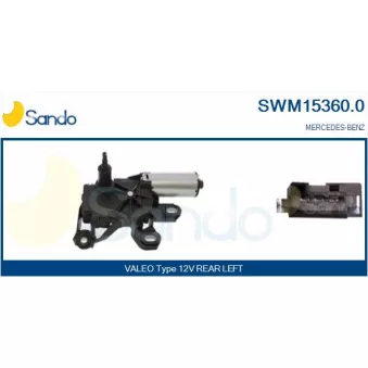 Moteur d'essuie-glace SANDO SWM15360.0