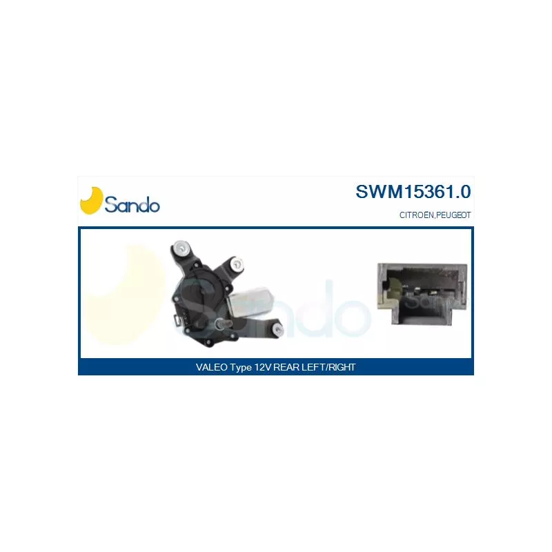 Moteur d'essuie-glace SANDO SWM15361.0