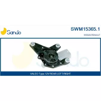 Moteur d'essuie-glace SANDO SWM15365.1