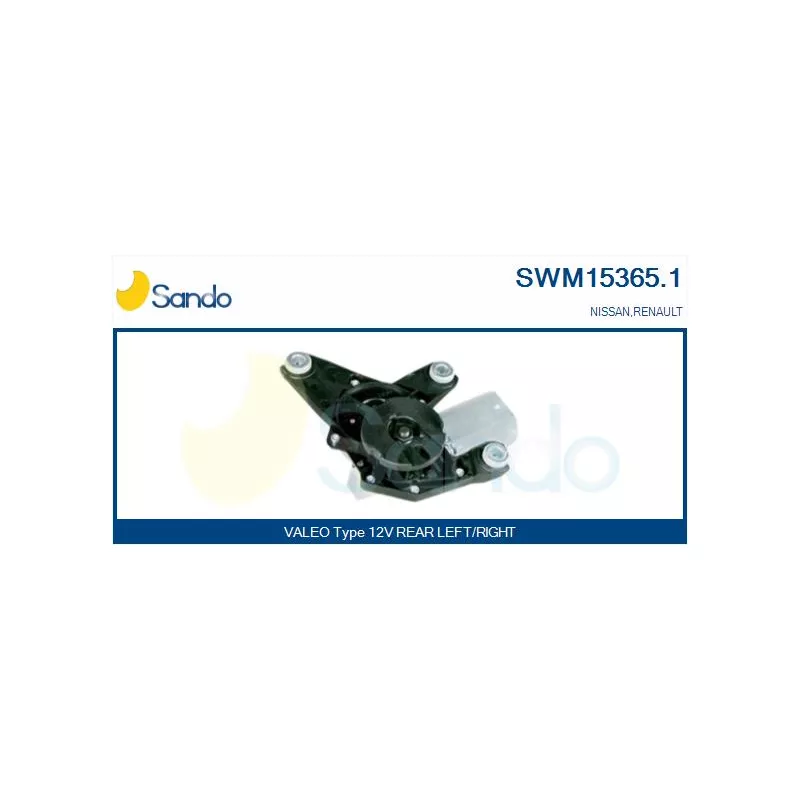 Moteur d'essuie-glace SANDO SWM15365.1