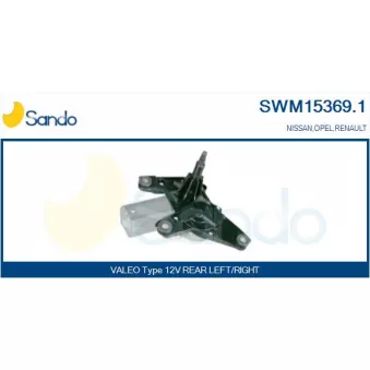 Moteur d'essuie-glace SANDO SWM15369.1