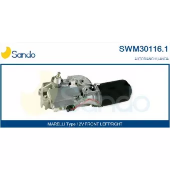 Moteur d'essuie-glace SANDO SWM30116.1