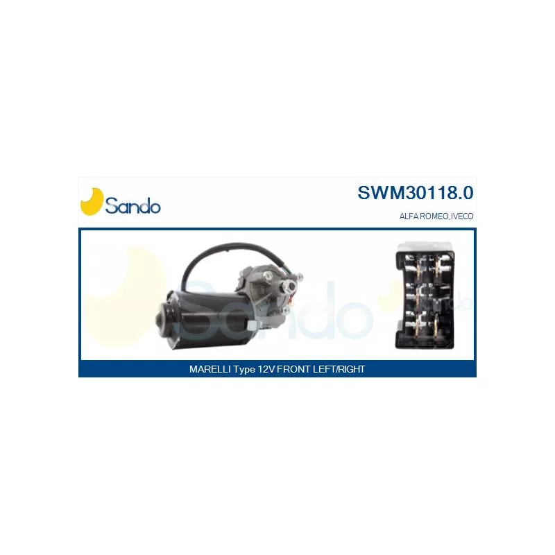 Moteur d'essuie-glace SANDO SWM30118.0