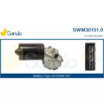 Moteur d'essuie-glace SANDO SWM30151.0