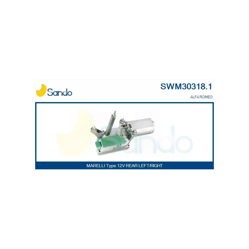 Moteur d'essuie-glace SANDO SWM30318.1