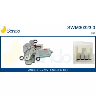 Moteur d'essuie-glace SANDO SWM30323.0