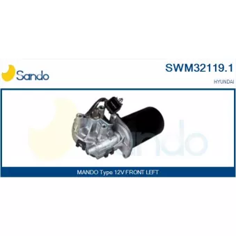 Moteur d'essuie-glace SANDO SWM32119.1