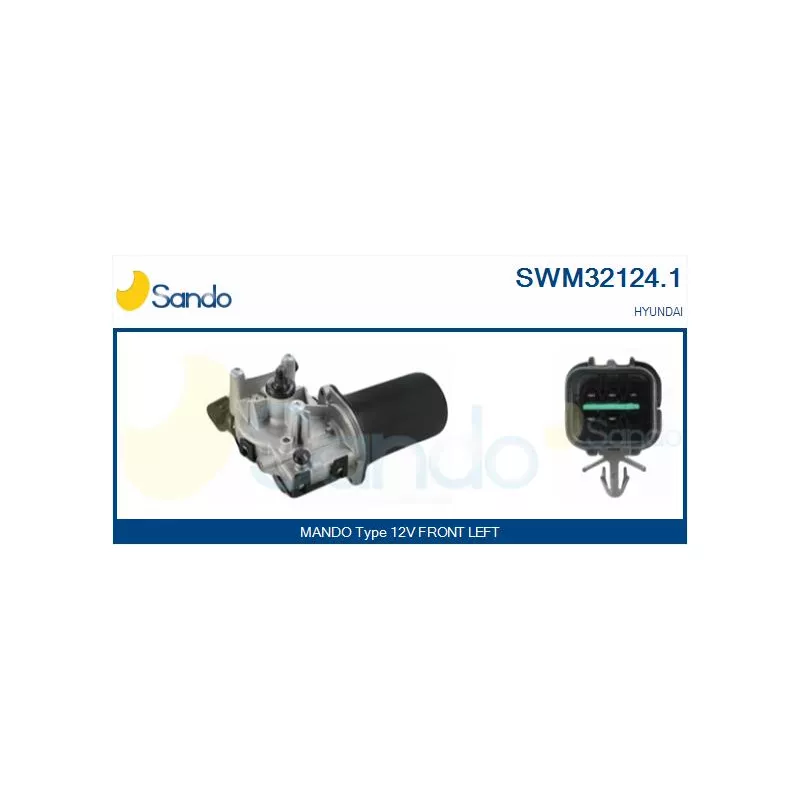 Moteur d'essuie-glace SANDO SWM32124.1