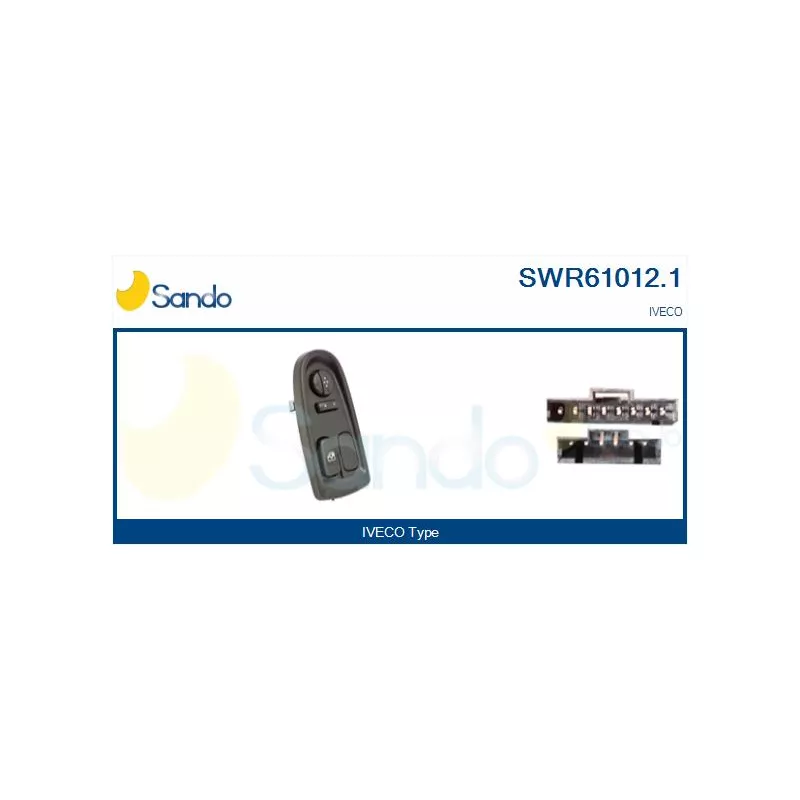 Interrupteur, lève-vitre SANDO SWR61012.1
