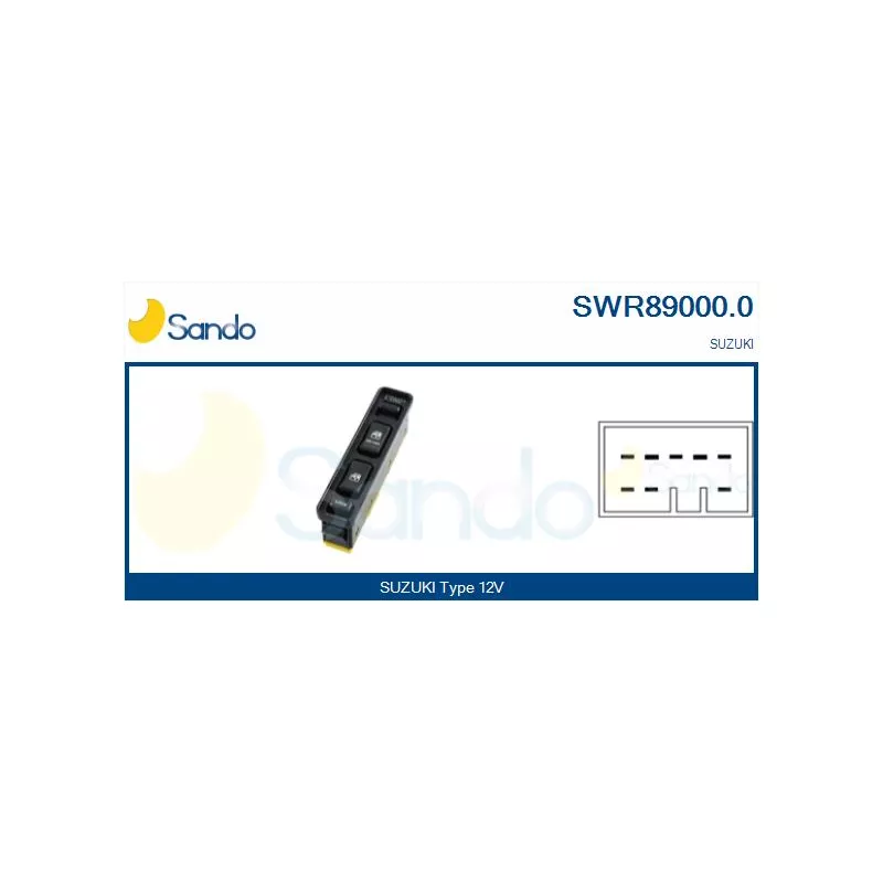 Interrupteur, lève-vitre SANDO SWR89000.0