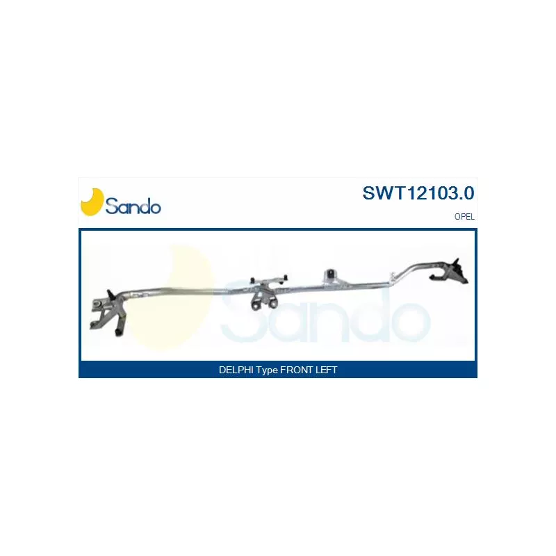 Tringlerie d'essuie-glace SANDO SWT12103.0