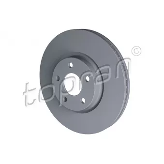Jeu de 2 disques de frein avant TOPRAN 304 952