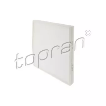 Filtre, air de l'habitacle TOPRAN 600 084