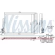 Condenseur, climatisation NISSENS 941088 - Visuel 3